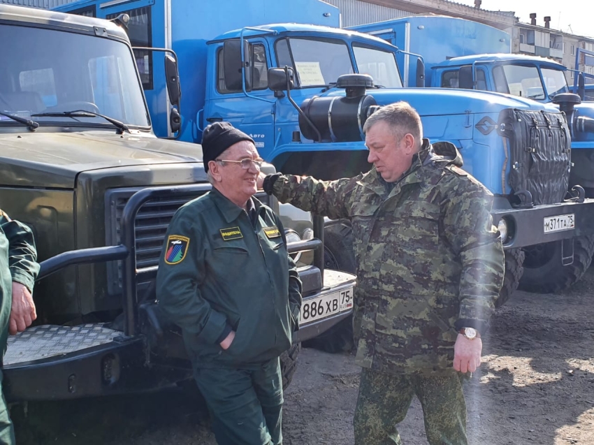 В Читинской авиабазе оценили готовность к пожароопасному сезону 